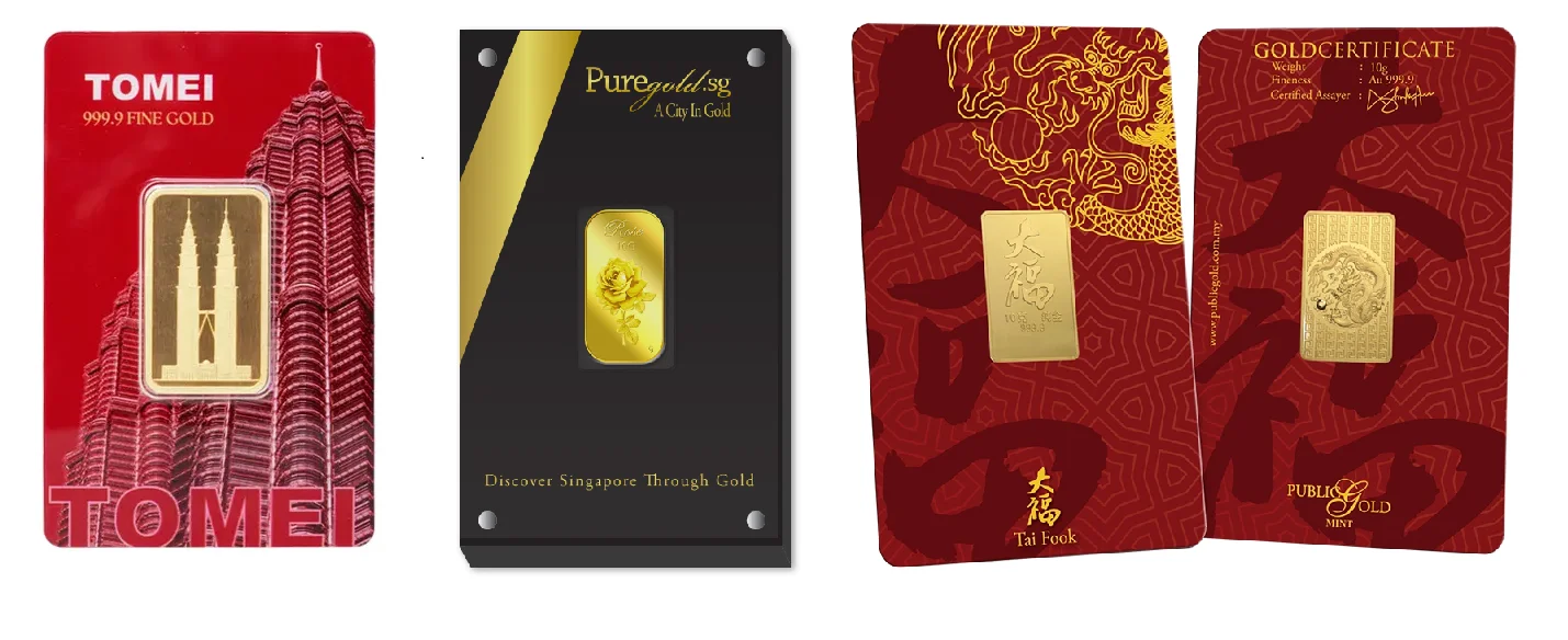 10g Non LBMA Minted Gold Bar (Circulated - Good Condition)