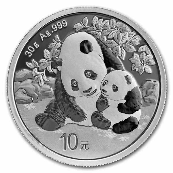 30g 2024 Chinese Panda Silver Coin